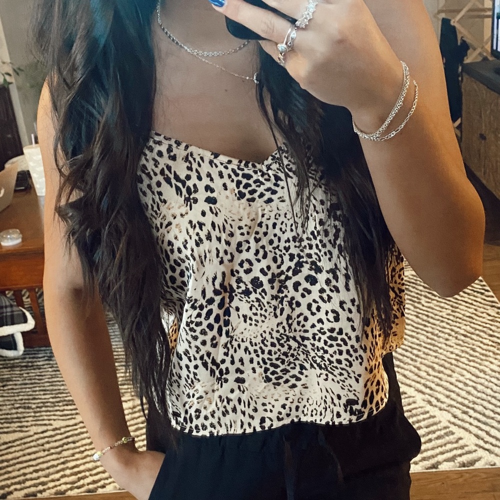 Cheetah H&M Tank Top